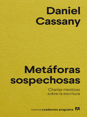 cover image of Metáforas sospechosas